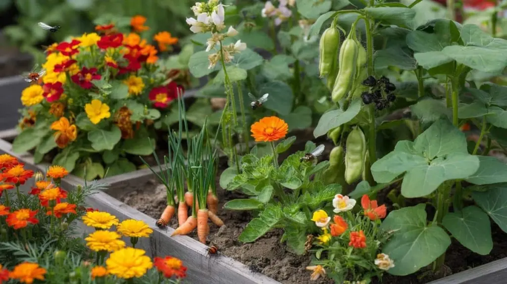 4 flores que atraen insectos beneficiosos y repelen plagas en tu huerto