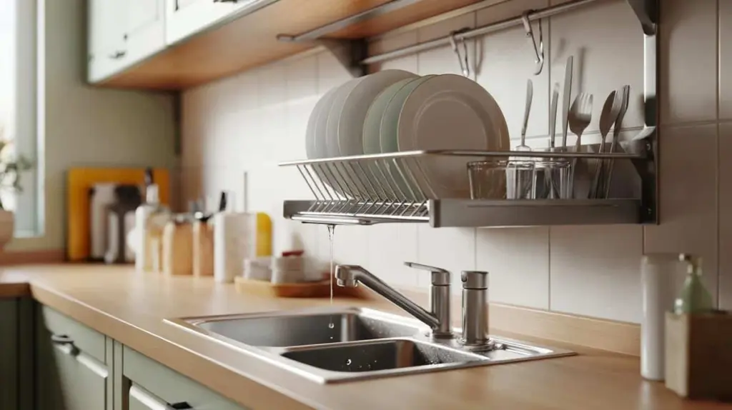 Adiós al escurreplatos en el fregadero: la nueva tendencia de cocina que libera espacio y decora
