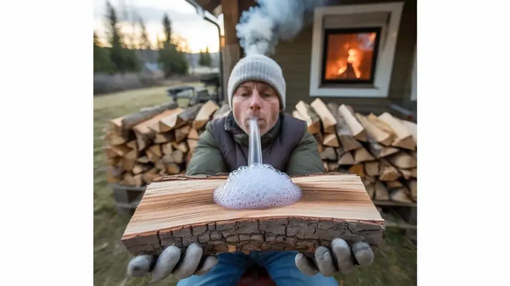 El secreto del jabón para leña: la prueba inesperada que te dice si está lista para el invierno