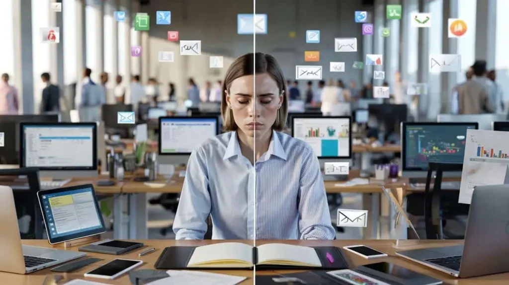 El truco de 'un paso adelante': por qué el 'multitasking' te frena y cómo recuperar tu foco